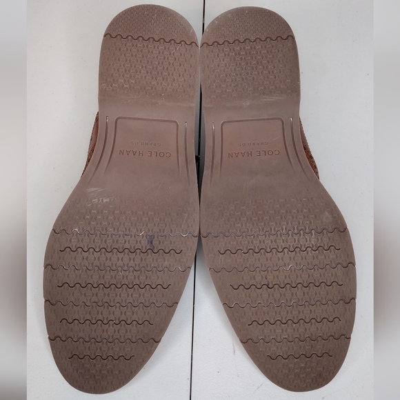 Cole Haan Morris Men's Brown Leather Office Comfort Fit Wingtip Oxfords Sz 11.5 - Picture 8 of 15